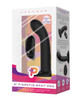 Pegasus 6″ Rechargeable P-Spot G-Spot Peg w/Adjustable Harness & Remote Set – Black