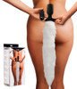 A photo of the White Fox Tail Vibrating Anal Plug A photo of the White Fox Tail Vibrating Anal Plug
