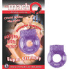 A photo of the The Macho Vibrating Cockring - Purple