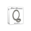 A photo of the Zero Tolerance Bullseye Cock Ring - Grey
