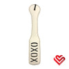 XOXO Paddle w/Impression - White & Black
