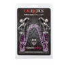 A photo of the Nipple Play Purple Chain Nipple Clamps - Black