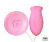 A photo of the Flora Daffodil Clitoral Bristle Rotating Vibrator w/ Remote