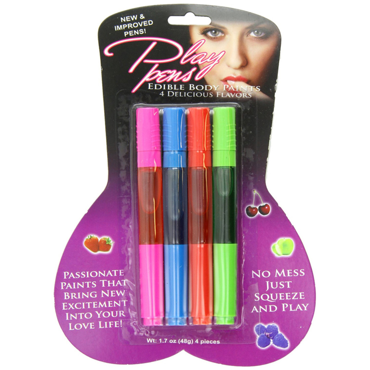 Bodylicious Edible Body Pens 4 Pack - Groove