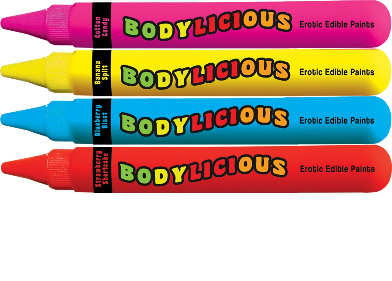 Bodylicious Edible Body Pens 4 Pack