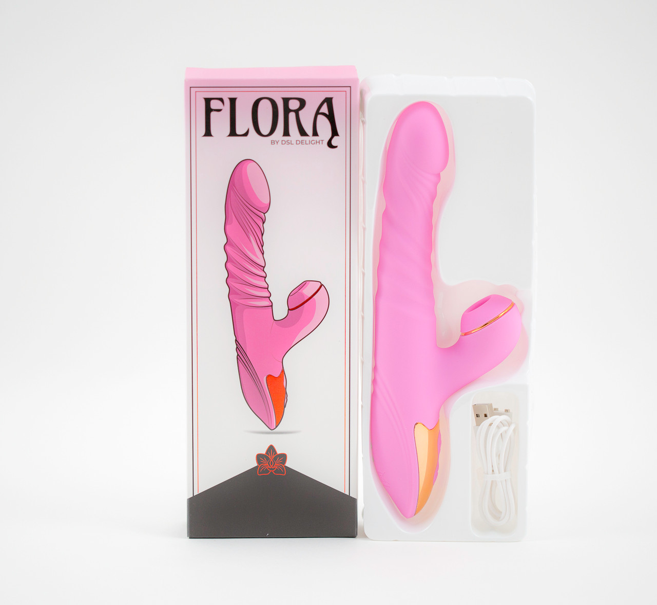 orchid sex toys Orchids Wild Vibrating Pinpoint Rose Tickler main image 1