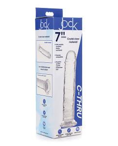 Jock C-thru 7" Slim Dildo - Clear Jock C-thru 7" Slim Dildo - Clear
