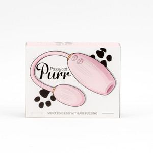 Pussycat Purr Vibrating Egg with Air-Pulsing Pink Pussycat Purr Vibrating Egg with Air-Pulsing Pink
