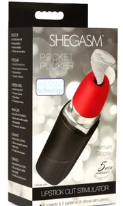 Pocket Pucker 9X Silicone Lipstick Clit Stimulator