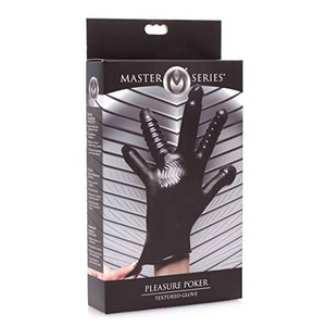 A photo of the Pleasure Poker Textured Glove A photo of the Pleasure Poker Textured Glove
