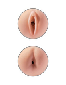 A photo of the Pipedream Extreme Toyz Tight Grip Pussy & Ass Masturbator A photo of the Pipedream Extreme Toyz Tight Grip Pussy & Ass Masturbator