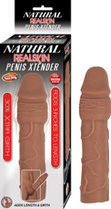 A photo of the Natural REALSKIN Penis Xtender - Brown A photo of the Natural REALSKIN Penis Xtender - Brown