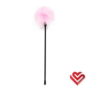A photo of the Dreamers Signature Feather Tickler - Light Pink A photo of the Dreamers Signature Feather Tickler - Light Pink