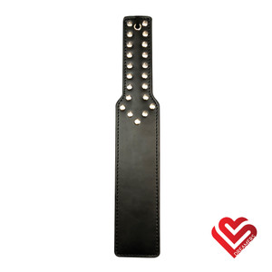 A photo of the Dreamers Signature Short Paddle w/Rivet Handle - Black A photo of the Dreamers Signature Short Paddle w/Rivet Handle - Black