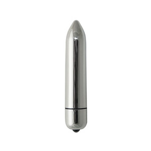 A photo of the Intense Orgasm Bullet - Silver A photo of the Intense Orgasm Bullet - Silver