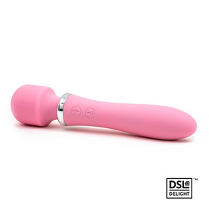A photo of the Double Ended Vibrator - Pink A photo of the Double Ended Vibrator - Pink