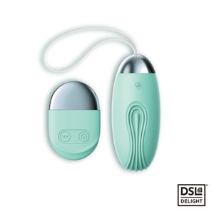 A photo of the Vibration Nation Rechargeable Jump Egg with Remote - Teal A photo of the Vibration Nation Rechargeable Jump Egg with Remote - Teal