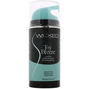 A photo of the Wicked Toy Breeze Cooling Water Based Gel A photo of the Wicked Toy Breeze Cooling Water Based Gel