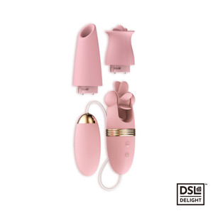 A photo of the Vibration Nation Rechargeable Egg Set - Pink A photo of the Vibration Nation Rechargeable Egg Set - Pink