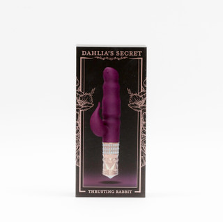 Dahlia's Secret - Rechargeable Thrusting Rabbit Purple