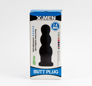 X-MEN 013 ANAL PLUG RIPPLE - PINK