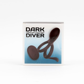 Dark Diver Cock Ring, Black