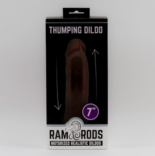 Ram Rods - Thumping Dildo, Brown