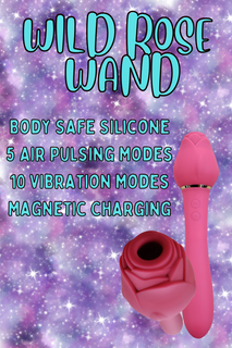 Wild Rose Wand - Air Pulse & Vibration