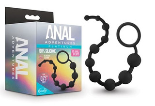 Anal Adventures Platinum 10 Anal Beads