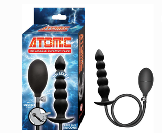 ATOMIC INFLATABLE SUPERIOR PLUG-BLACK