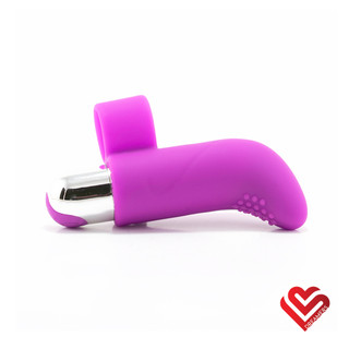 A photo of the Dreamers Signature Finger Vibe - Purple