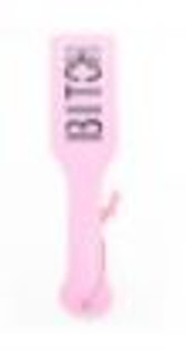 A photo of the Dreamers Signature BITCH Paddle w/Impression - Pink