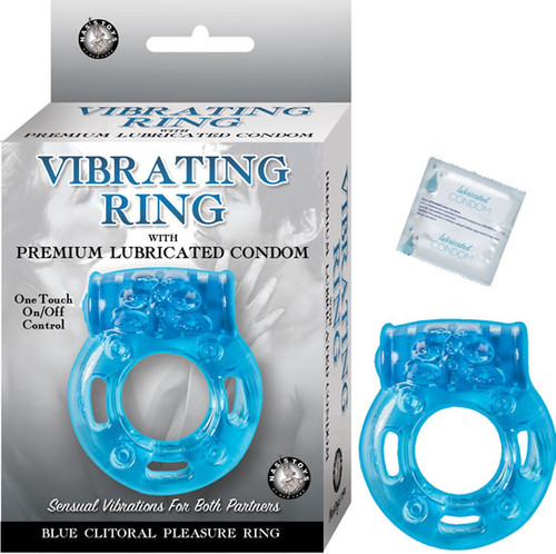 blue vibrating cock ring goop
