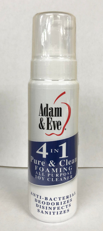 Adam & Eve Pure And Clean Foaming Toy Cleaner - Toy Cleaners and Personal  Care