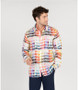 Color swatches linen shirt for men
