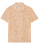 Jacquard Terry shirt - Cream - MATT