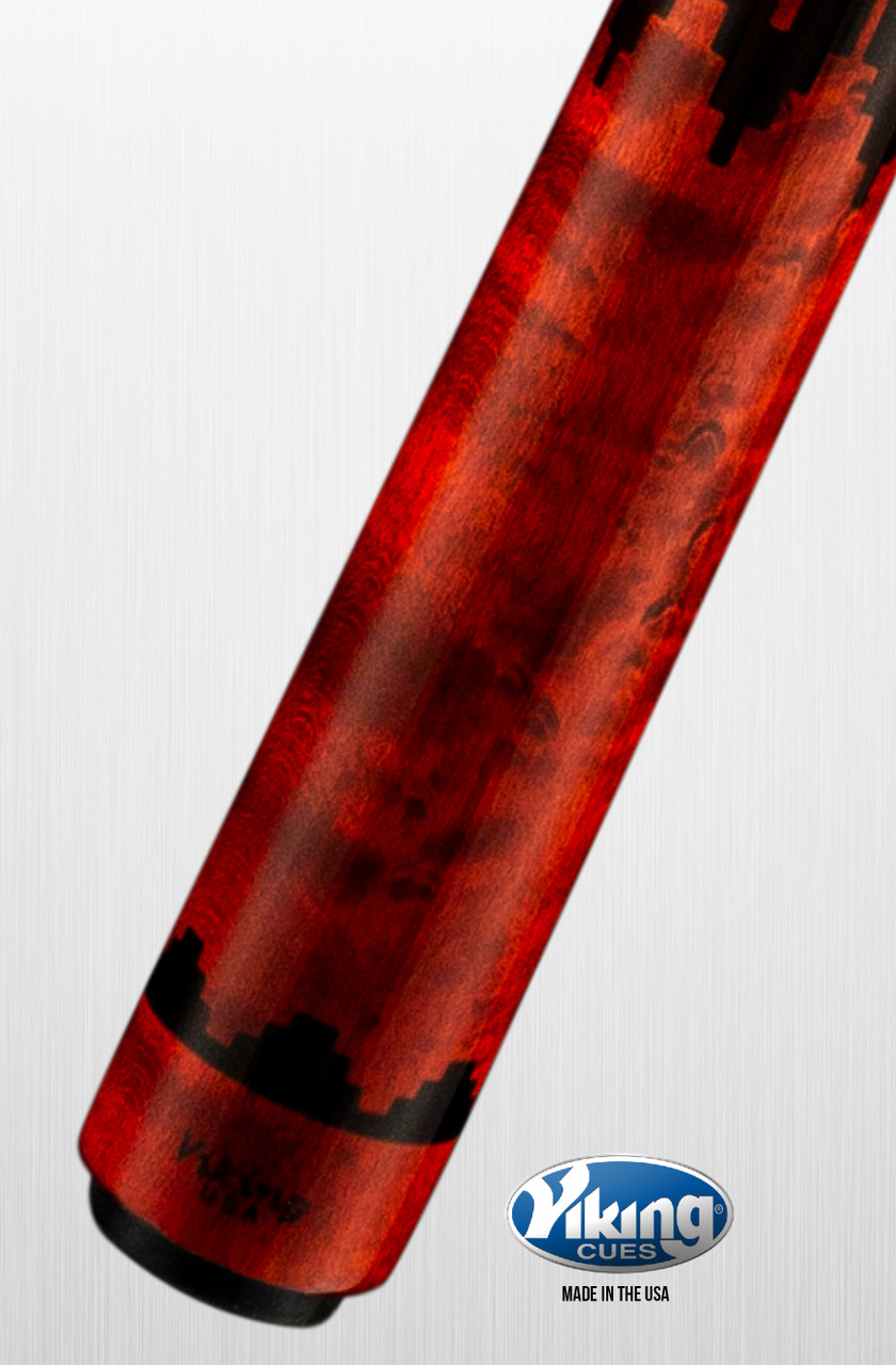 Viking Heirloom Cues - Two Feathers Moon Shadow Pool Cue