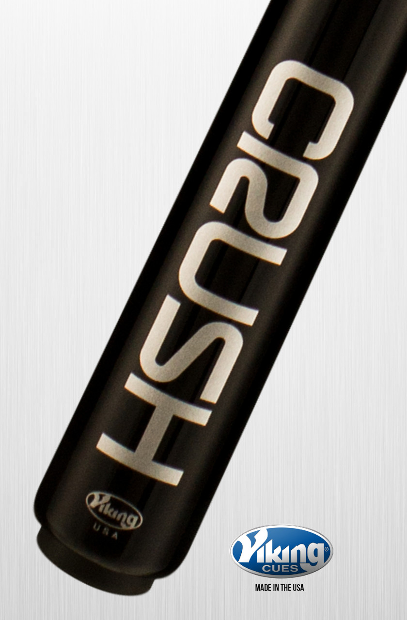 Viking Wrap-less CRUSH Break Cue | Precision Break Cue with Sleek