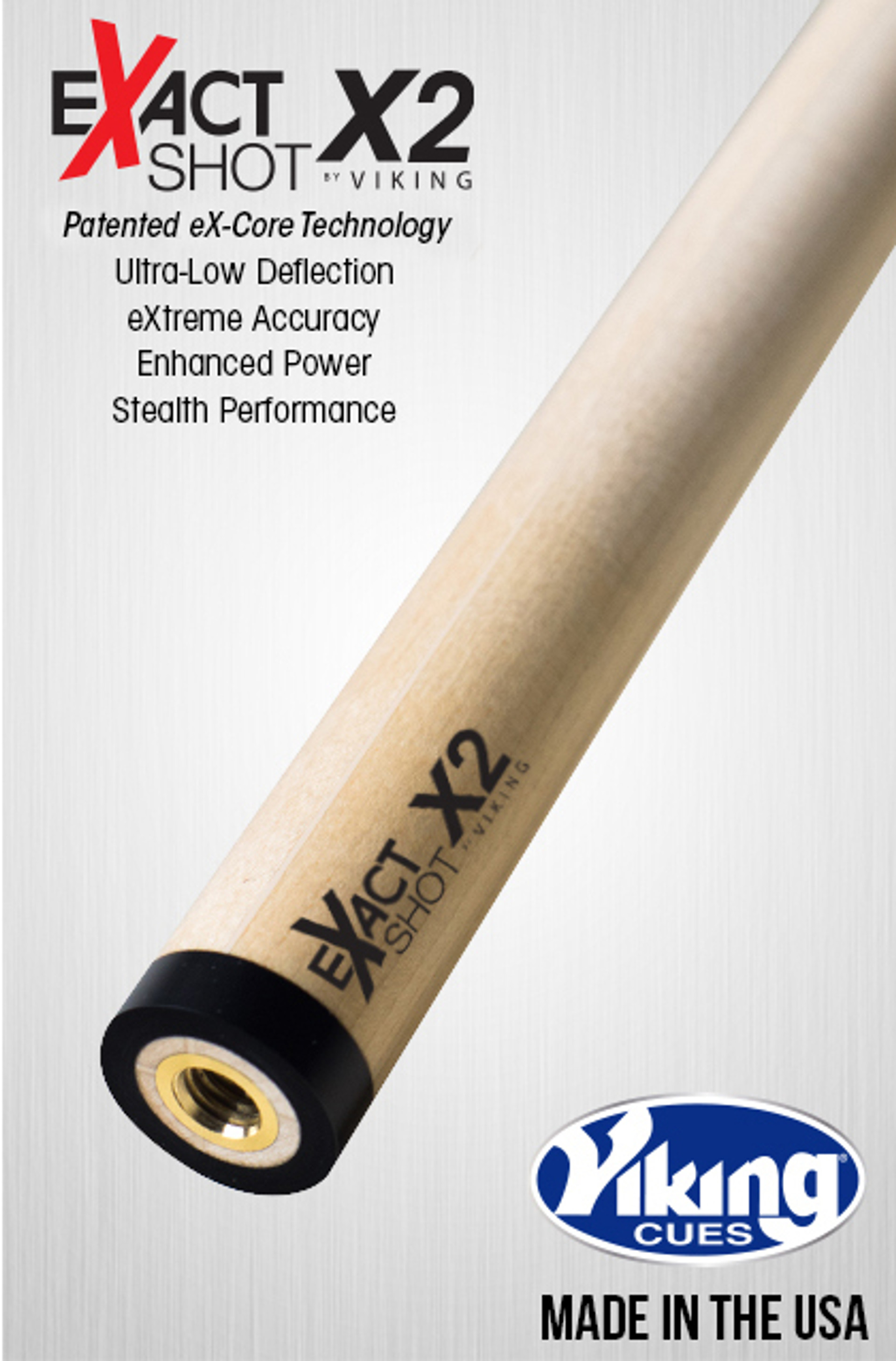 Viking cue performance shafts