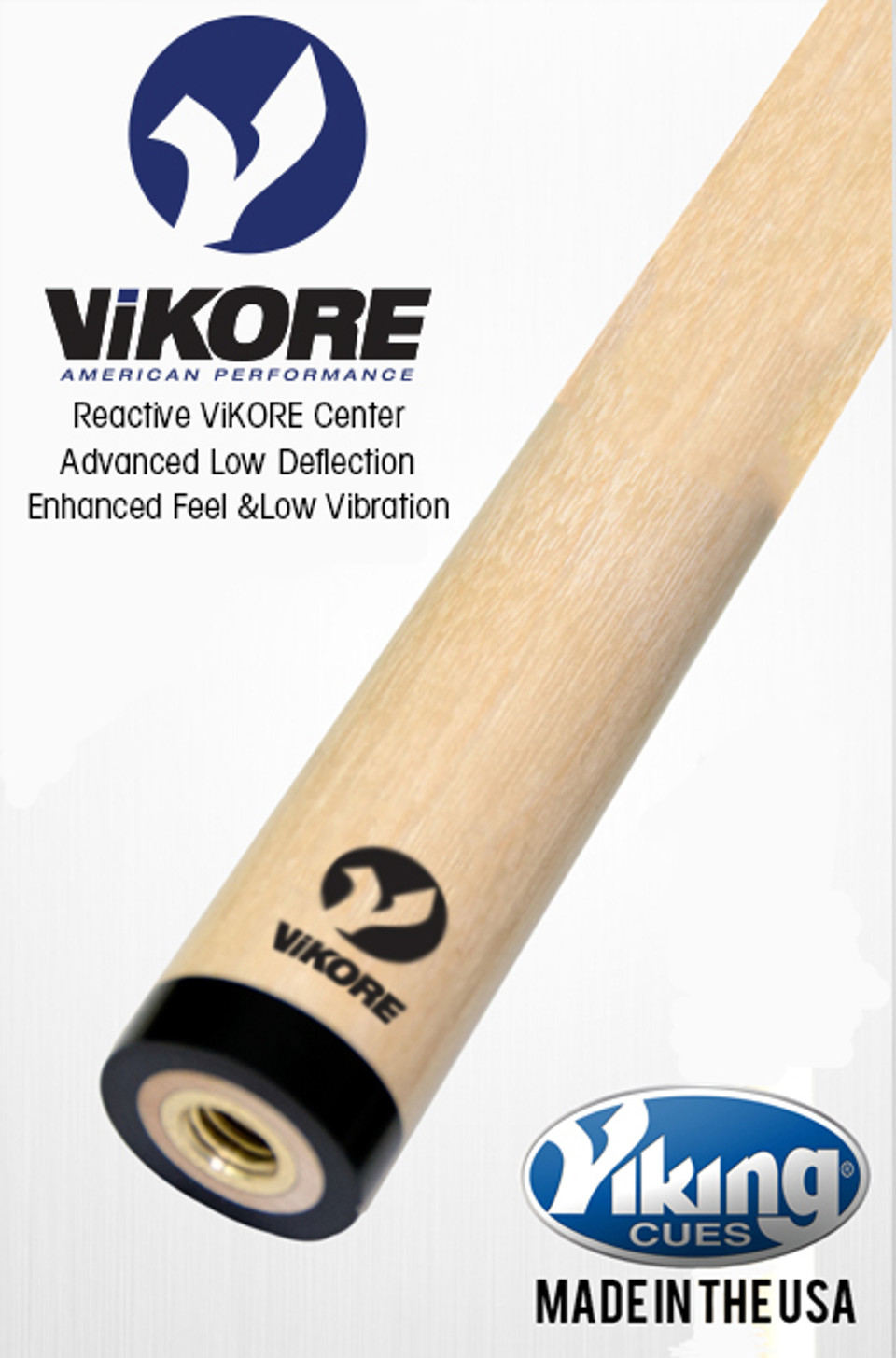 Viking cue performance shafts