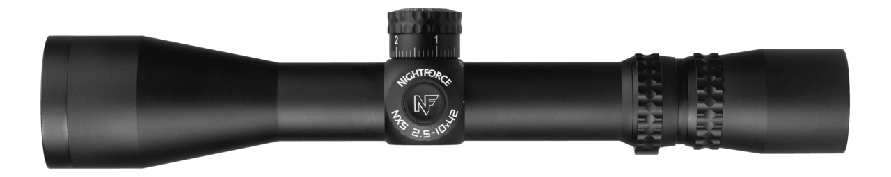 HW製NXSスコープ EG 製 ACRO P-2付き NXS - 2.5-10x42mm - Nightforce Optics