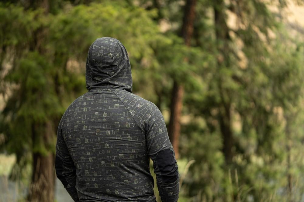 NF ATACR Scope Prone UPF 35+ Performance Sun Hoodie - Nightforce