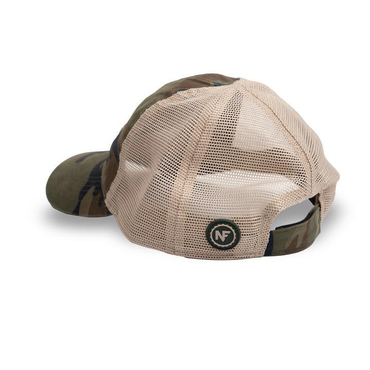 NF Woodland Camo Mesh Back Hat - Nightforce Optics