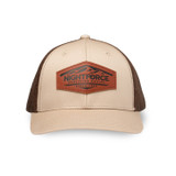 Mountain Heritage Leather Patch Trucker