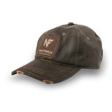 NF Distressed Canvas Patch Hat