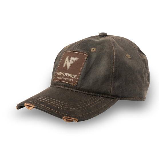 NF Distressed Canvas Patch Hat
