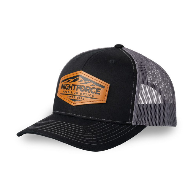 Mountain Heritage Leather Patch Trucker