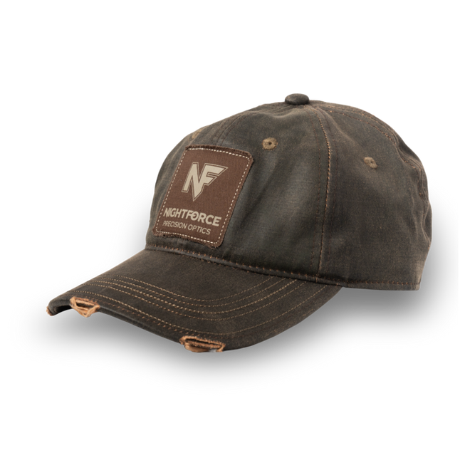 NF Distressed Canvas Patch Hat