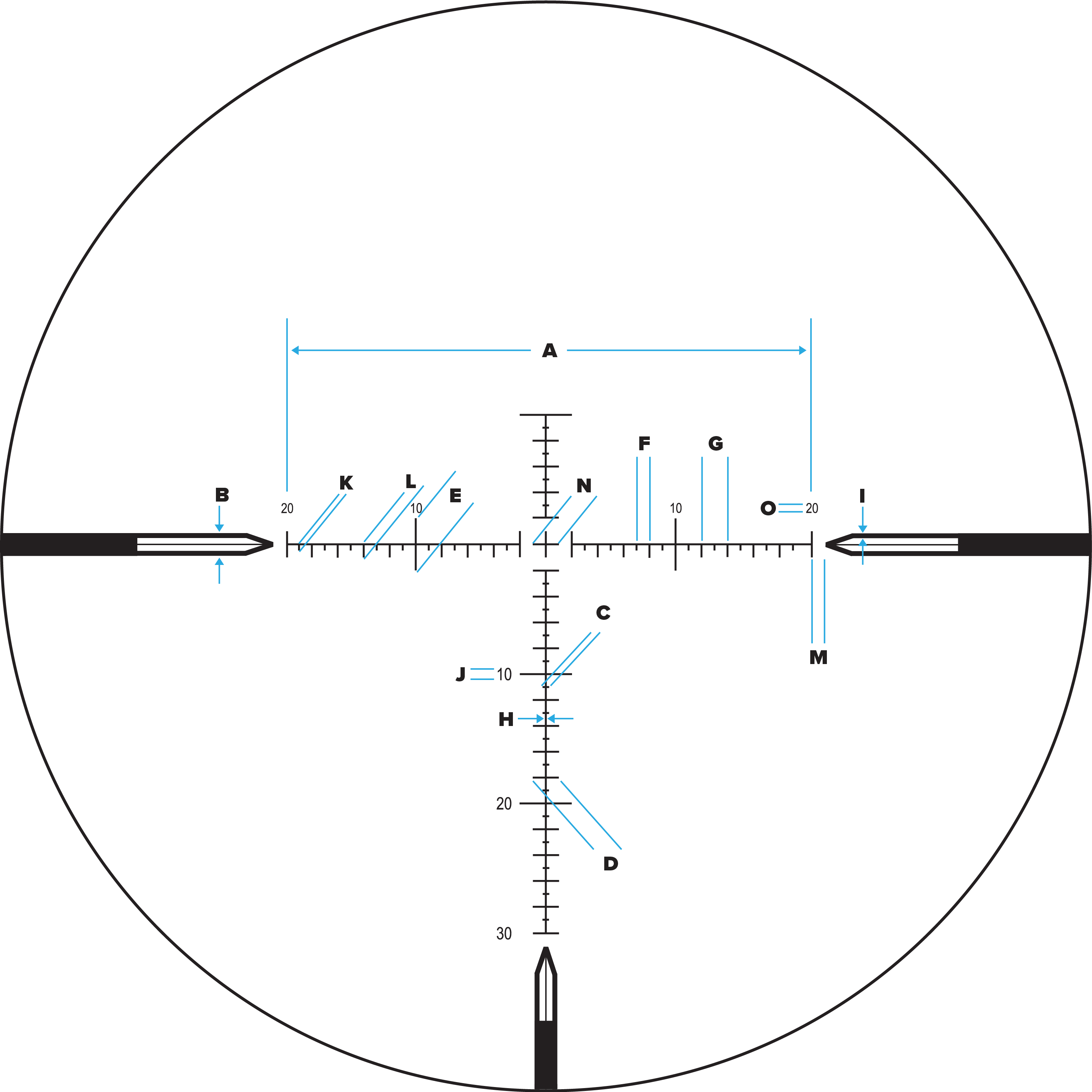 MOAR™ - 30 MOA Non-Illuminated - Nightforce Optics