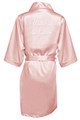 White Thread Mother of the Groom Satin Robe 